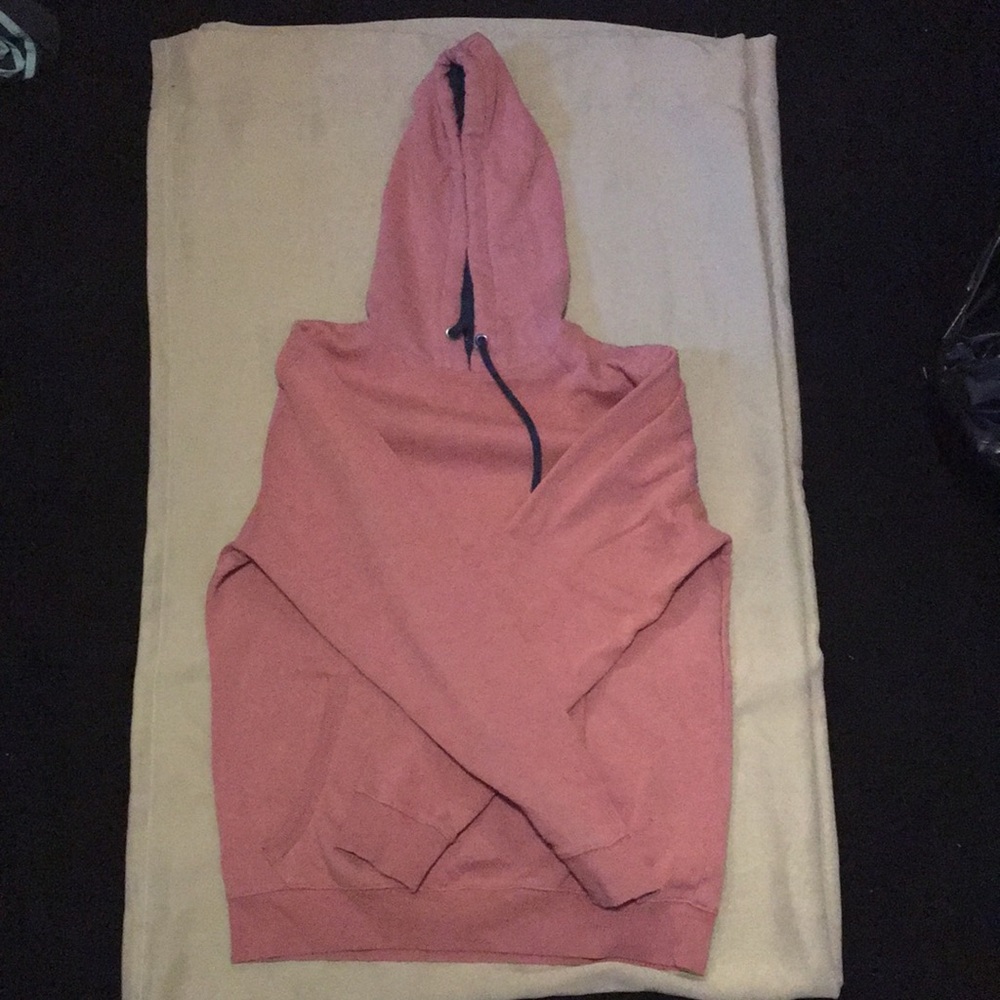 Pink and blue basic hoodie